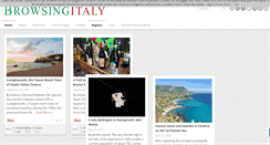 Desktop Screenshot of browsingitaly.com